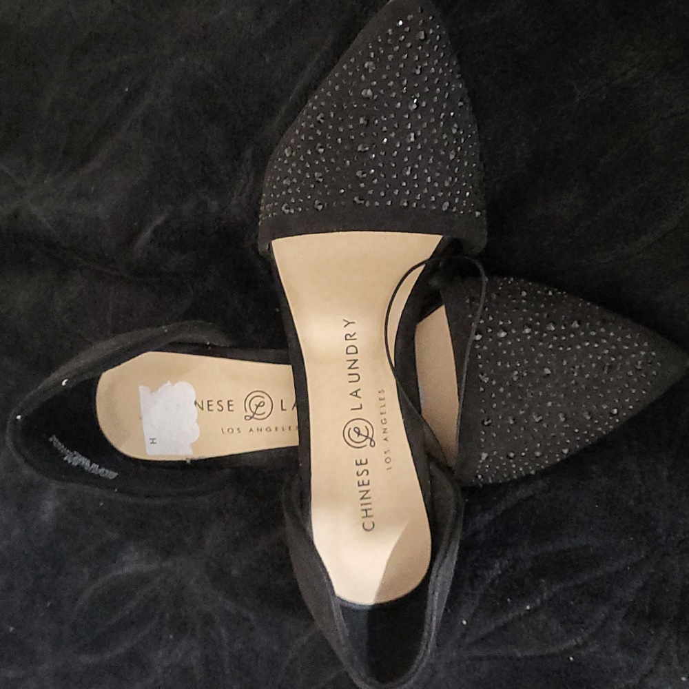 Black heels